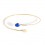 circle lapis lazuli yellox gold Bracelet